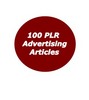 Thumbnail 100 PLR Advertising articles