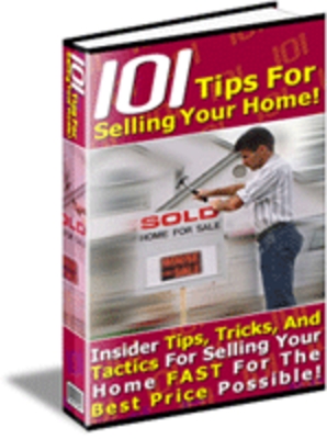 Product picture  101 Tips For Selling Your Home Yourself!